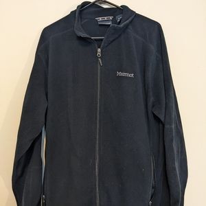 Marmot Black fleece zip up XL